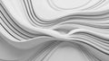 Abstract White Organic Sculptural Waves and Curves Creating a Smooth Layered Texture Background Keywords: abstract Royalty Free Stock Photo