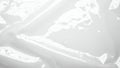 Abstract White Plastic Sheeting Texture with Reflections Royalty Free Stock Photo