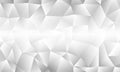 Abstract white polygonal background Royalty Free Stock Photo