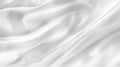Abstract white satin, silk background - Elegant, luxurious, smooth texture with copy space Royalty Free Stock Photo