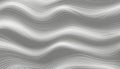 Abstract white seamless wave texture pattern background in monochromatic white color scheme Royalty Free Stock Photo