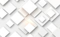 Abstract Geometric Background with 3D Squares Royalty Free Stock Photo
