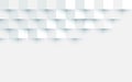 Abstract white squares repeating background