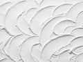 Abstract white textured pattern with curved lines Royalty Free Stock Photo