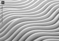 Abstract White Waves Pattern Background image Royalty Free Stock Photo
