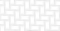 Abstract wicker background, white rectangles on a gray background - Vector