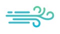 Abstract Wind Flow or Air Current Design, vector design Generative AI Royalty Free Stock Photo
