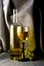 Abstract Wine Glassware Background Design