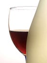 Abstract Wine Glassware Design Royalty Free Stock Photo