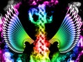 Abstract wings Royalty Free Stock Photo