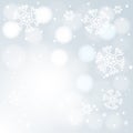 Abstract winter background. Vector illustration. Royalty Free Stock Photo