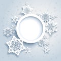 Abstract winter design