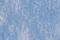Abstract winter theme background of frozen ice crystals at sunny day Royalty Free Stock Photo