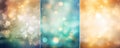 Abstract wintry sky featuring glittering bokeh backdrop, perfect for classic Xmas scene visuals. Generative AI