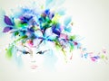 Abstract women Royalty Free Stock Photo