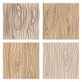Abstract wood line seamless textures. Repeating wooden decoration vector background Royalty Free Stock Photo