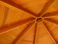 Abstract of wood roof