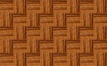 Abstract wooden background. Square element texture veneer vertical horizontal pattern endless series Royalty Free Stock Photo