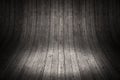 Abstract wooden old gray grunge dark gray surface and elegant scratches wood texture on vintage black Royalty Free Stock Photo