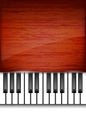 Abstract wooden piano background