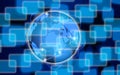 Abstract world technology background Royalty Free Stock Photo