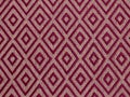 Geometric Diamond Rhombus Pattern Fabric Texture Background Design Textile Weave. Royalty Free Stock Photo