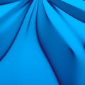 Abstract Wrinkled Blue Material