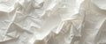 Abstract Wrinkled Paper Texture Background in Soft White Tones and Lighting Royalty Free Stock Photo
