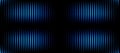 Abstract 2x2 Panel Interference Pattern with Vertical Line Gradient and Optical Depth Royalty Free Stock Photo