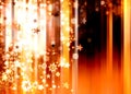 Abstract xmas golden brown background