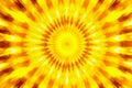 Abstract yellow background with radial, radiating, converging lines Royalty Free Stock Photo