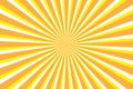 Abstract yellow background with sun ray. Summer vector illustration Royalty Free Stock Photo