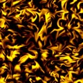 Abstract yellow blurred seamless background (texture)