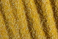 Abstract Yellow Cooking Corn Grits Background. Royalty Free Stock Photo