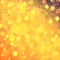 Abstract yellow festive background