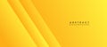 abstract yellow gradient geometric background vector illustration template