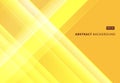 Abstract yellow image that depicts technology with overlapping d Royalty Free Stock Photo