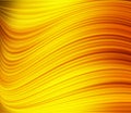 Abstract yellow lines background. Royalty Free Stock Photo
