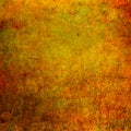 Abstract yellow orange texture with bright copper color and vintage textured design