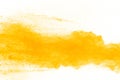 Abstract yellow powder Royalty Free Stock Photo