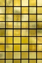 Abstract yellow stained glass grid Royalty Free Stock Photo