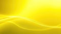 Abstract Yellow Wave Design with Subtle Light Effects Royalty Free Stock Photo