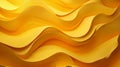 Abstract Yellow Wave Texture Background Royalty Free Stock Photo
