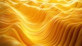 Abstract Yellow Wave Texture Royalty Free Stock Photo