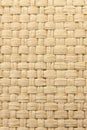 Abstract yellow woven thatch textured background Royalty Free Stock Photo