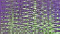 Abstract zigzag pattern with waves in lilac, green tones. Artistic image processing created by photo of purple leaf Cotinus coggyg Royalty Free Stock Photo