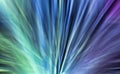 Abstract Zoom Radial Multicolored Background