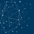 Connecting dots technology and digital for global website.