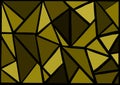 Abstracted Lines in different green shades mosaic background