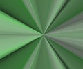 Green abstract explosion background from radial stripes